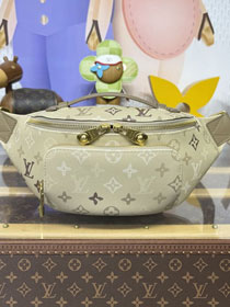 Louis vuitton original monogram canvas rush bumbag M29274 sand beige