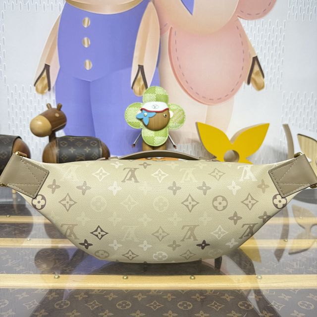 Louis vuitton original monogram canvas rush bumbag M29274 sand beige