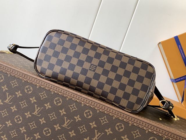 New Louis vuitton original damier ebebe neverfull pm N41359 pink