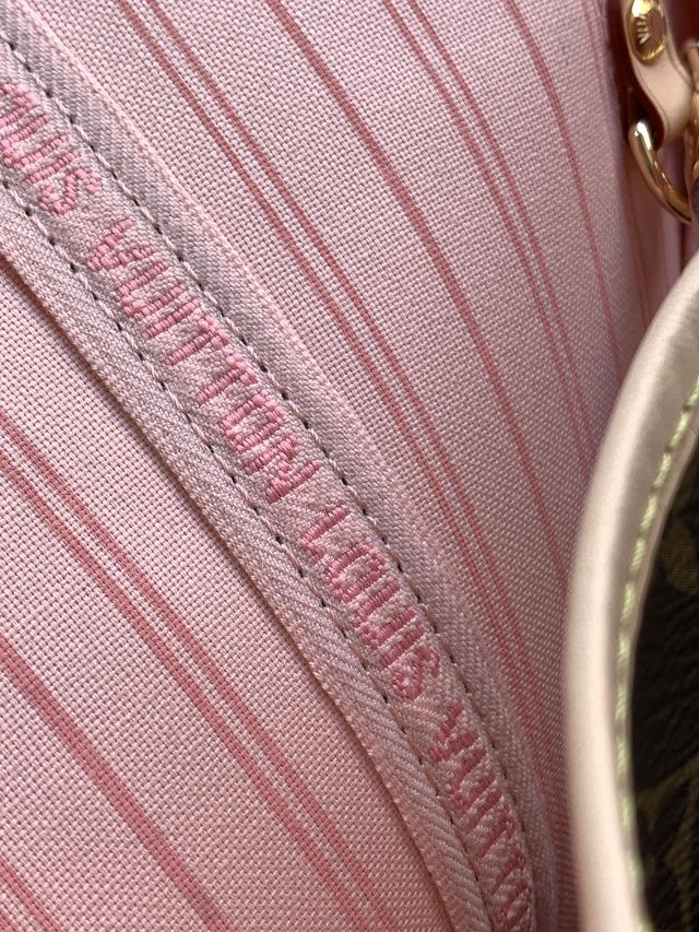 New Louis vuitton original monogram canvas neverfull mm M46975 pink