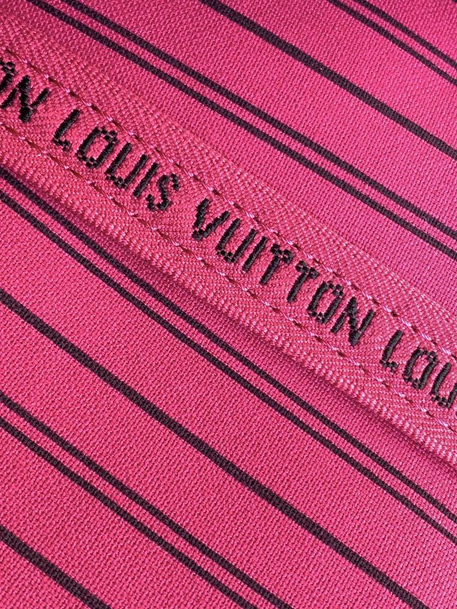 New Louis vuitton original monogram canvas neverfull mm M46987 rose red