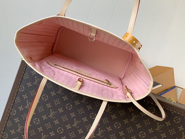 New Louis vuitton original monogram canvas neverfull pm M46979 pink