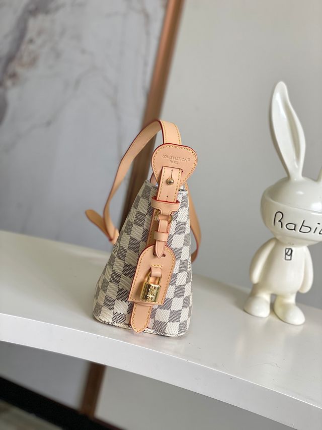 Louis vuitton original damier azur all in BB handbag N40855