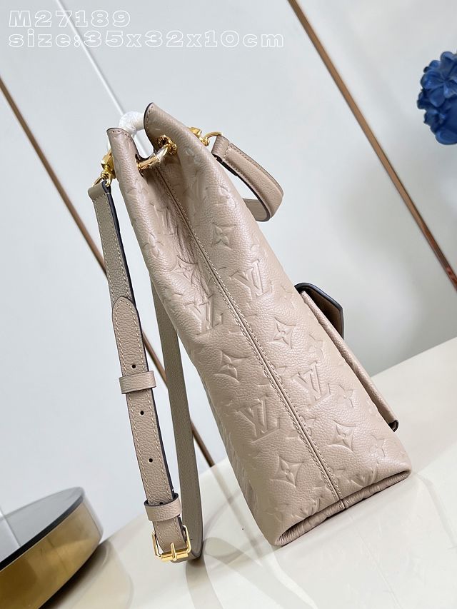 Louis vuitton original calfskin hobo metis M27937 tourterelle
