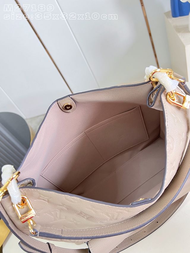 Louis vuitton original calfskin hobo metis M27937 tourterelle
