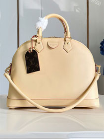 Louis vuitton original calfskin alma pm M27388 apricot