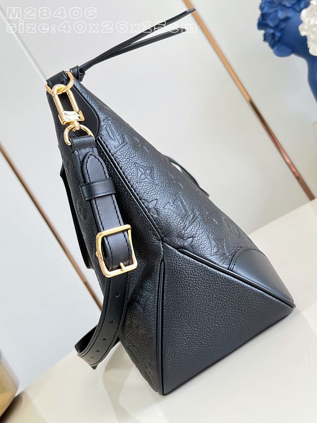 Louis vuitton original calfskin skyline MM handbag M28406 black
