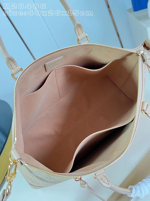 Louis vuitton original calfskin skyline MM handbag M29152 hazelnut