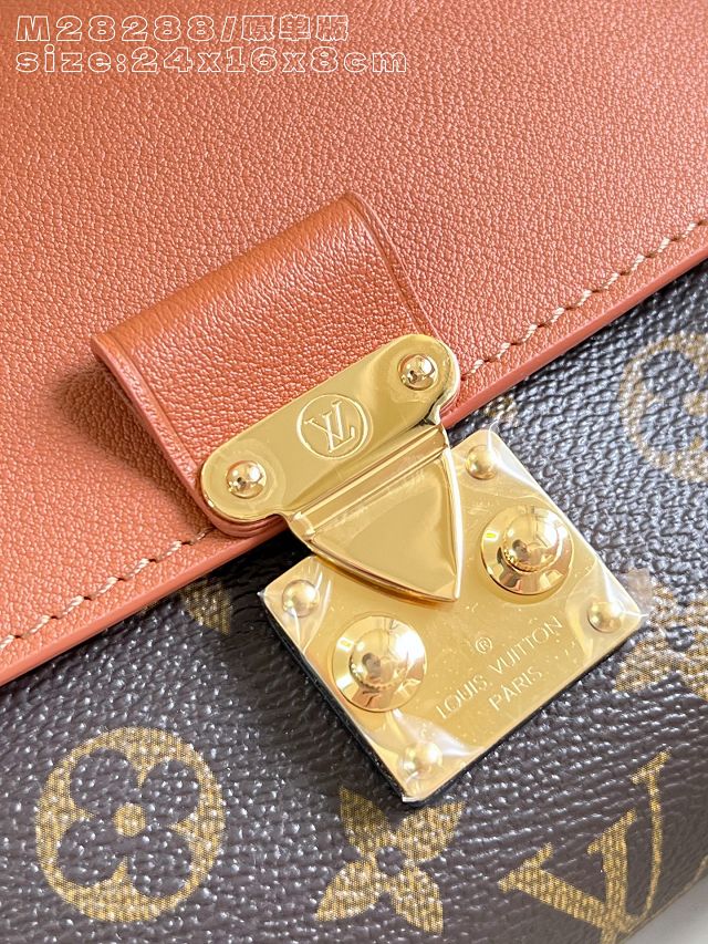 Louis vuitton original calfskin&canvas nmadeleine BB M28288 brown
