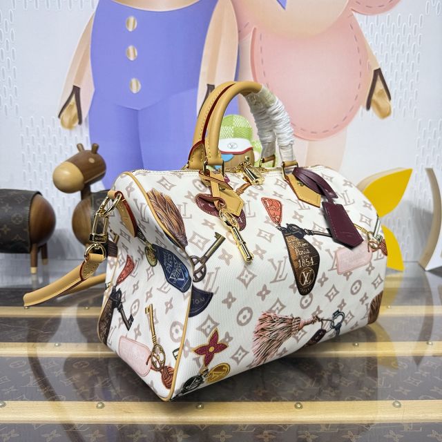 Louis vuitton original monogram canvas speedy soft 30 M29377