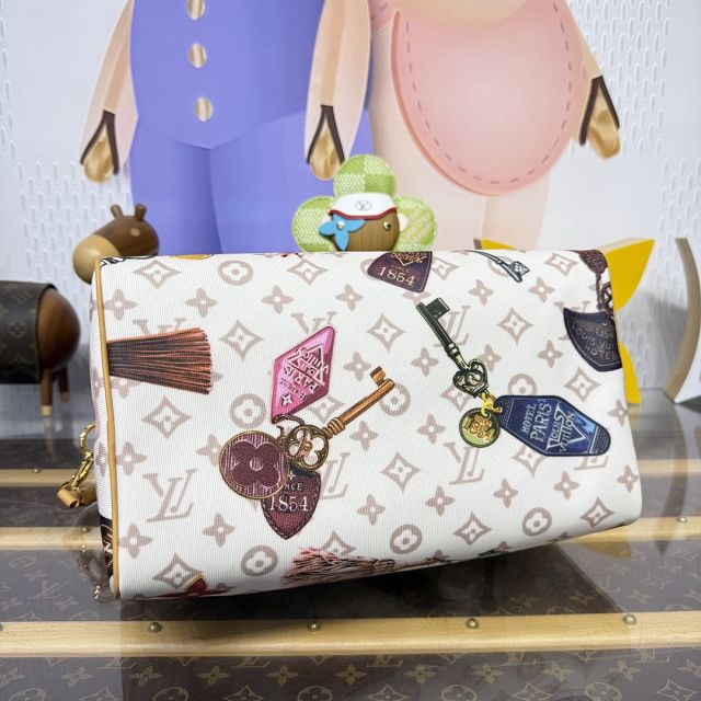 Louis vuitton original monogram canvas speedy soft 30 M29377