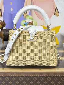 Louis vuitton original rattan capucines BB M29501