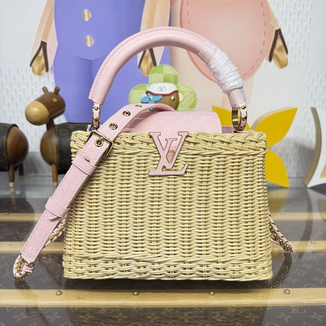 Louis vuitton original rattan capucines BB M29501