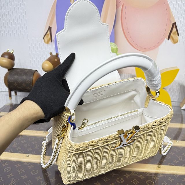 Louis vuitton original rattan capucines BB M29501
