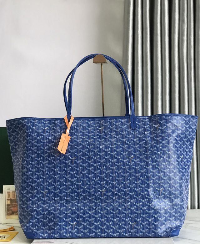 Goyard original canvas artois gm bag GY0129 blue