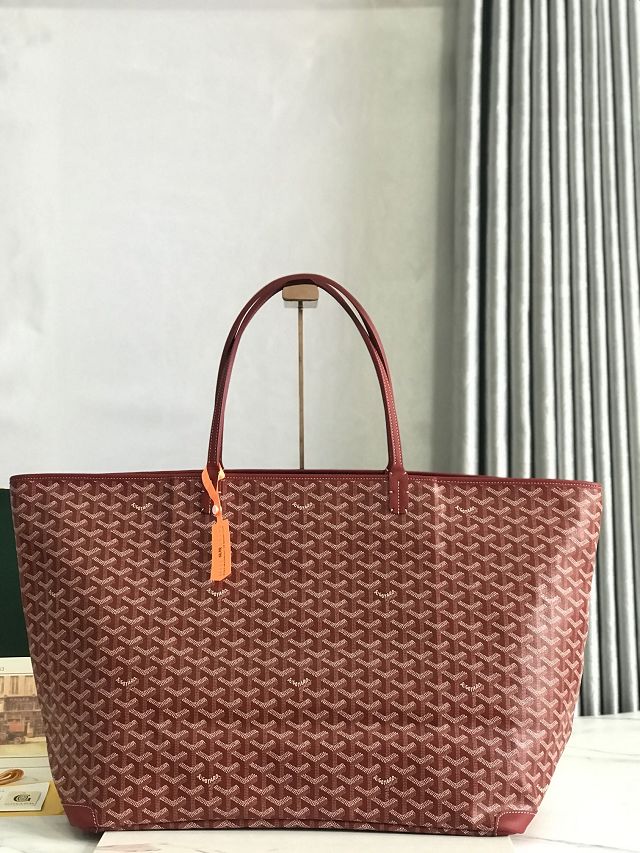 Goyard original canvas artois gm bag GY0129 red