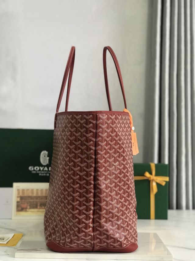 Goyard original canvas artois gm bag GY0129 red