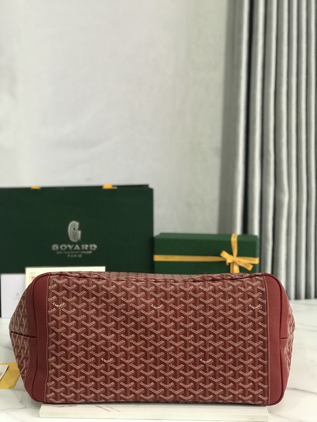 Goyard original canvas artois gm bag GY0129 red