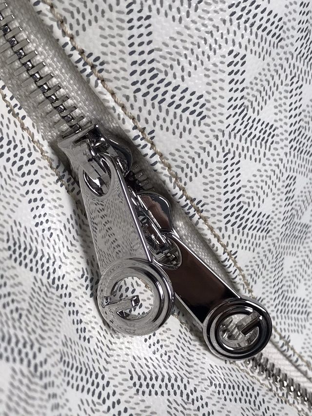 Goyard original canvas artois gm bag GY0129 white