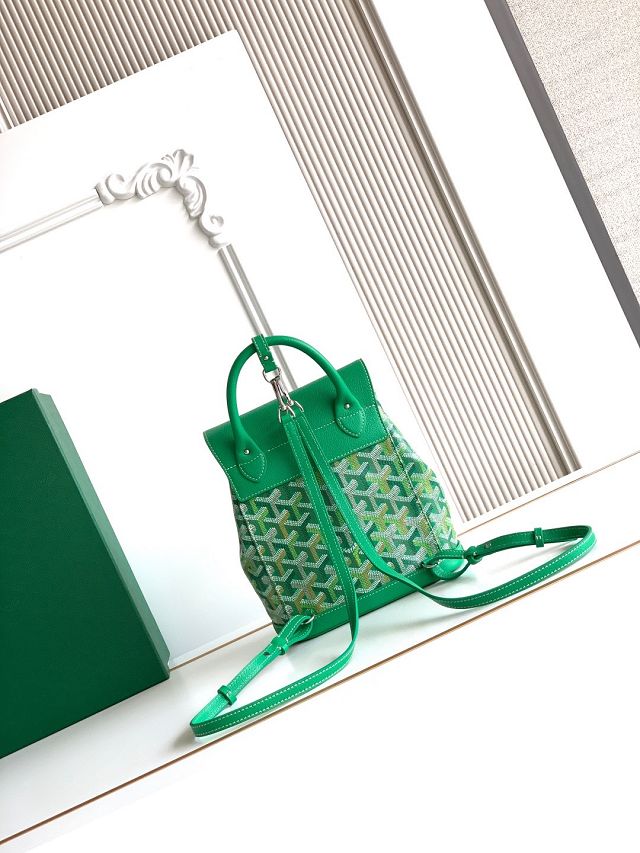 Goyard original canvas alpin mini backpack GY0118 meadow green