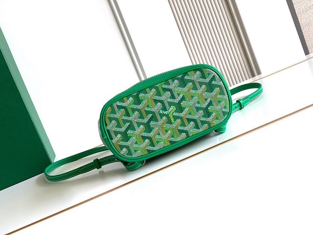 Goyard original canvas alpin mini backpack GY0118 meadow green