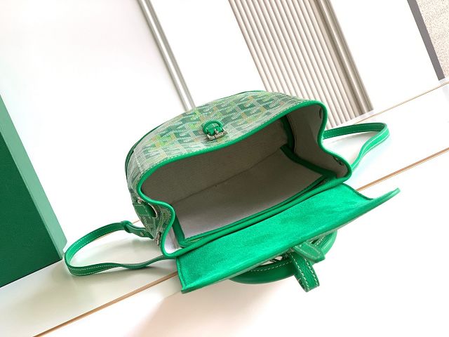 Goyard original canvas alpin mini backpack GY0118 meadow green