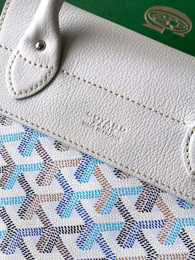 Goyard original canvas alpin mini backpack GY0118 polar blue