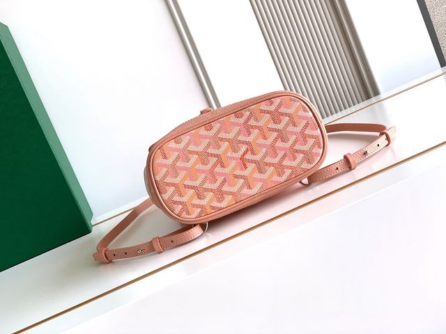 Goyard original canvas alpin mini backpack GY0118 powder pink