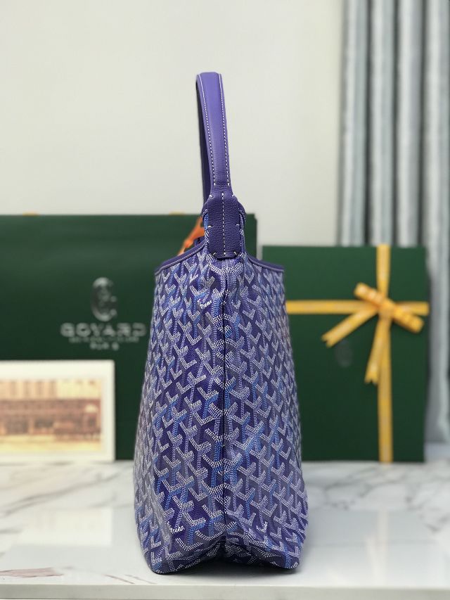 Goyard original canvas boheme hobo bag GY0094 blueberry purple