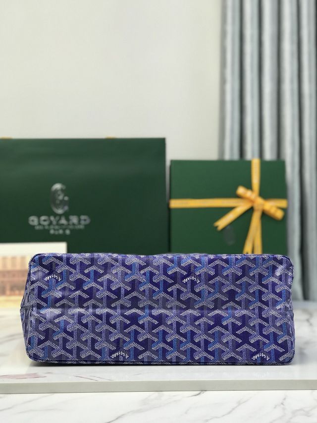 Goyard original canvas boheme hobo bag GY0094 blueberry purple