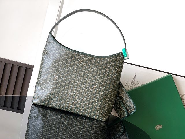 Goyard original canvas boheme hobo bag GY0094 dark green