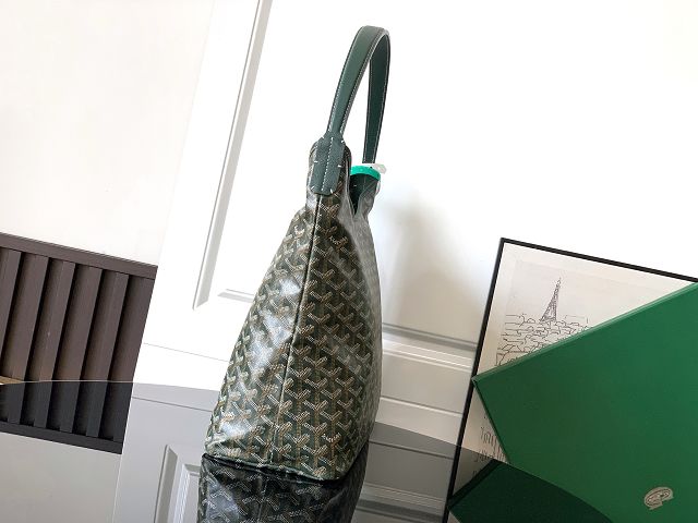 Goyard original canvas boheme hobo bag GY0094 dark green