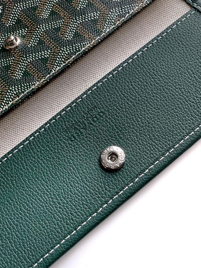 Goyard original canvas boheme hobo bag GY0094 dark green