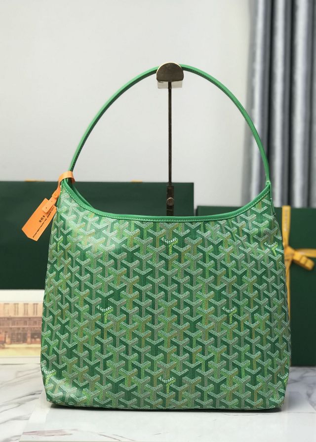 Goyard original canvas boheme hobo bag GY0094 meadow green