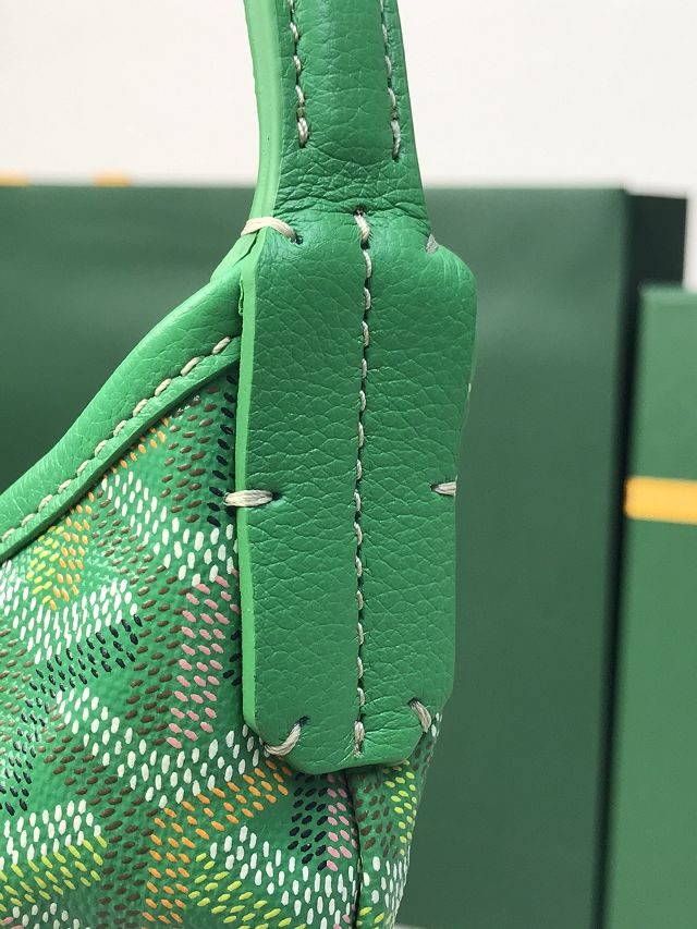 Goyard original canvas boheme hobo bag GY0094 meadow green