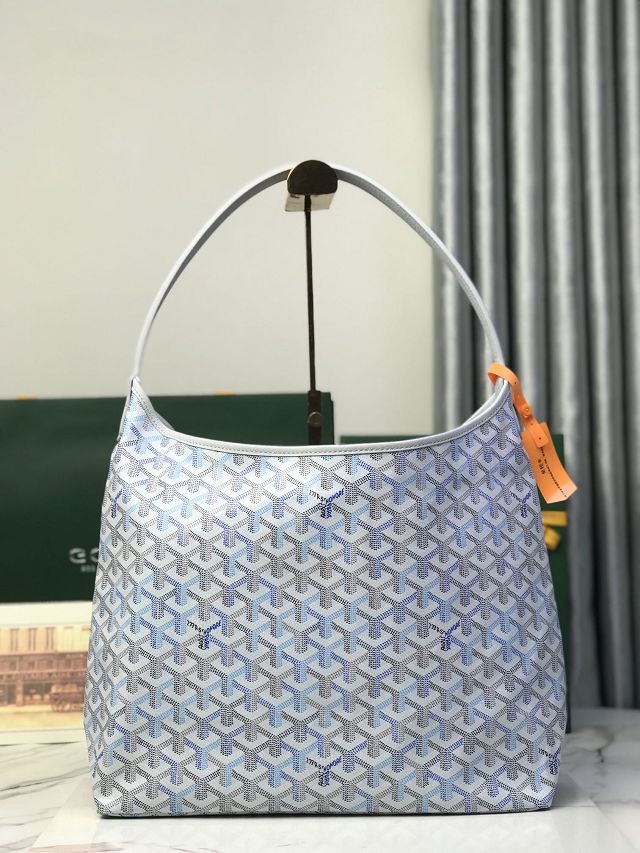 Goyard original canvas boheme hobo bag GY0094 polar blue