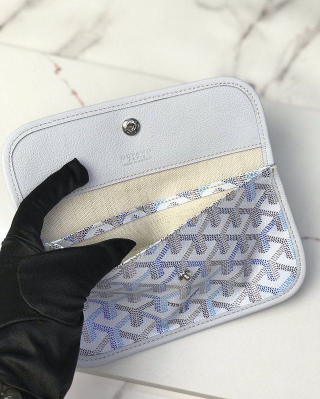 Goyard original canvas boheme hobo bag GY0094 polar blue