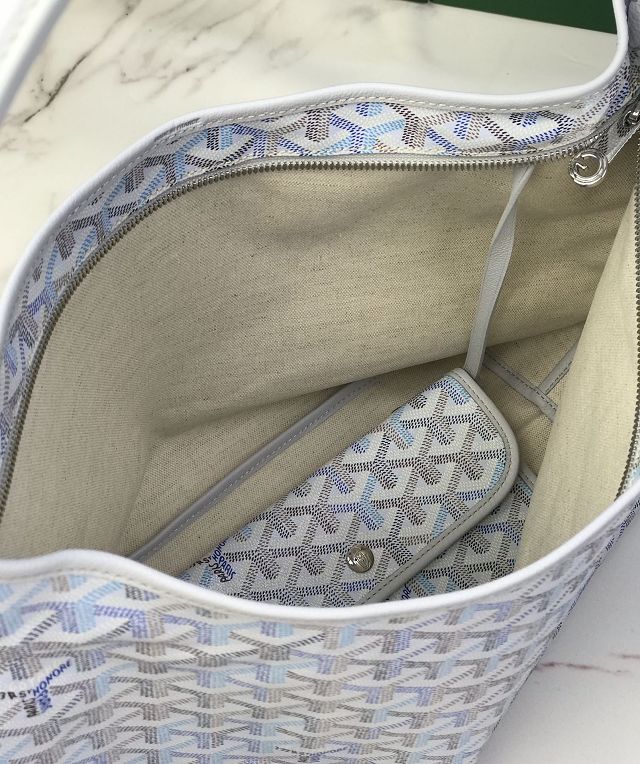 Goyard original canvas boheme hobo bag GY0094 polar blue