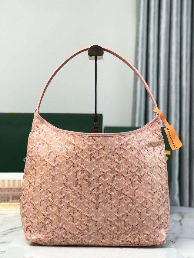 Goyard original canvas boheme hobo bag GY0094 powder pink
