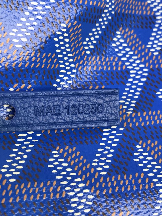 Goyard original canvas hobo boheme mini bag GY0143 blue