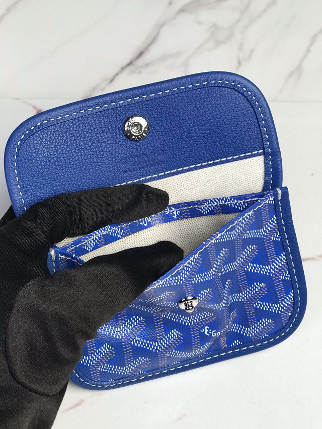 Goyard original canvas hobo boheme mini bag GY0143 blue