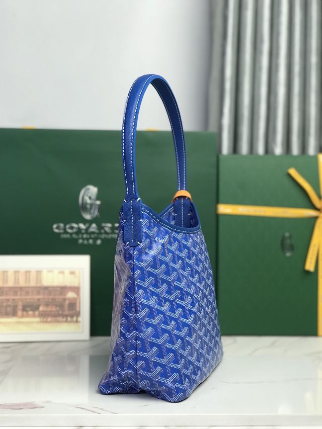 Goyard original canvas hobo boheme mini bag GY0143 blue