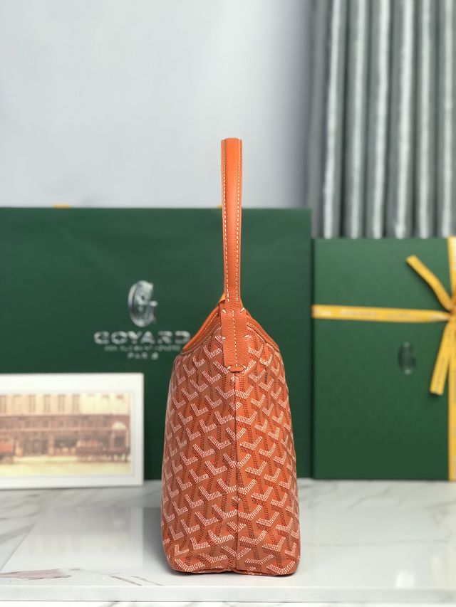 Goyard original canvas hobo boheme mini bag GY0143 orange
