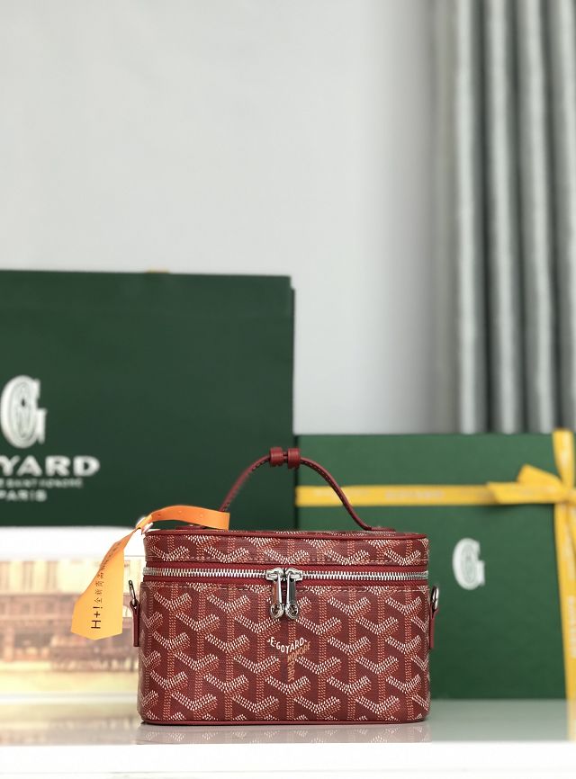 Goyard original canvas muse mini vanity case GY0142 