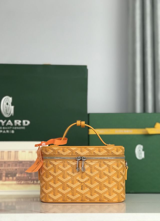 Goyard original canvas muse mini vanity case GY0142 
