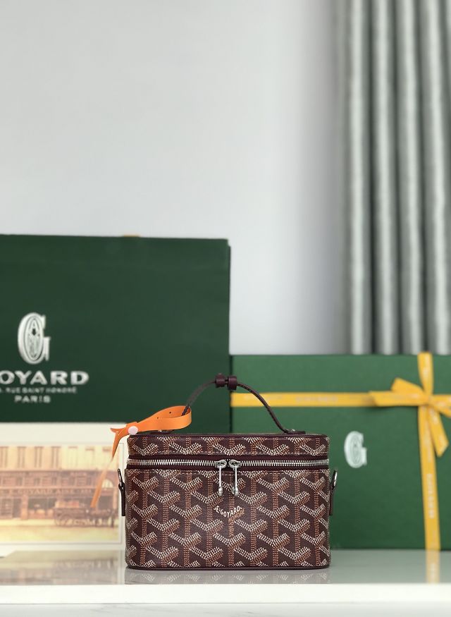 Goyard original canvas muse mini vanity case GY0142 