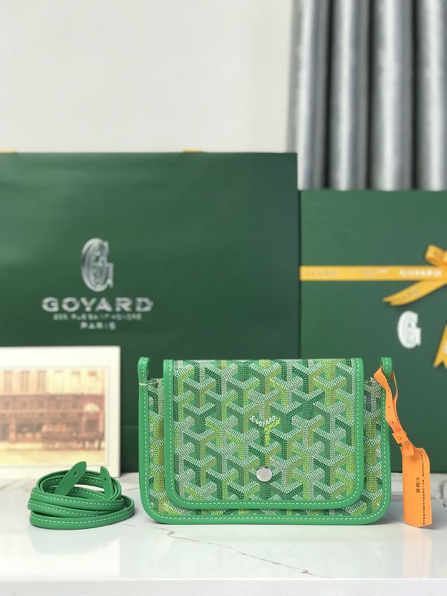 Goyard original canvas plumet pouch GY0010 meadow green