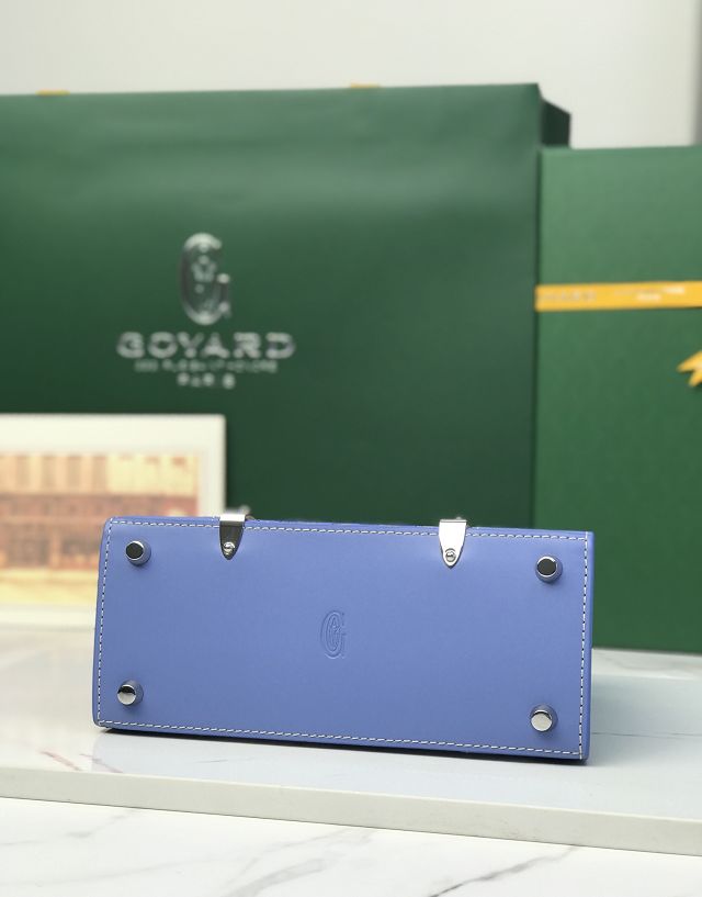 Goyard original canvas saigon structure mini bag GY0009 iris 