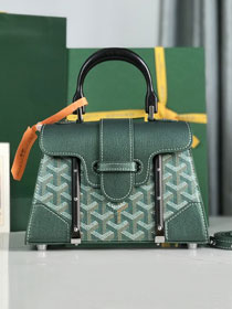 Goyard original canvas saigon structure mini bag GY0009 pearly green