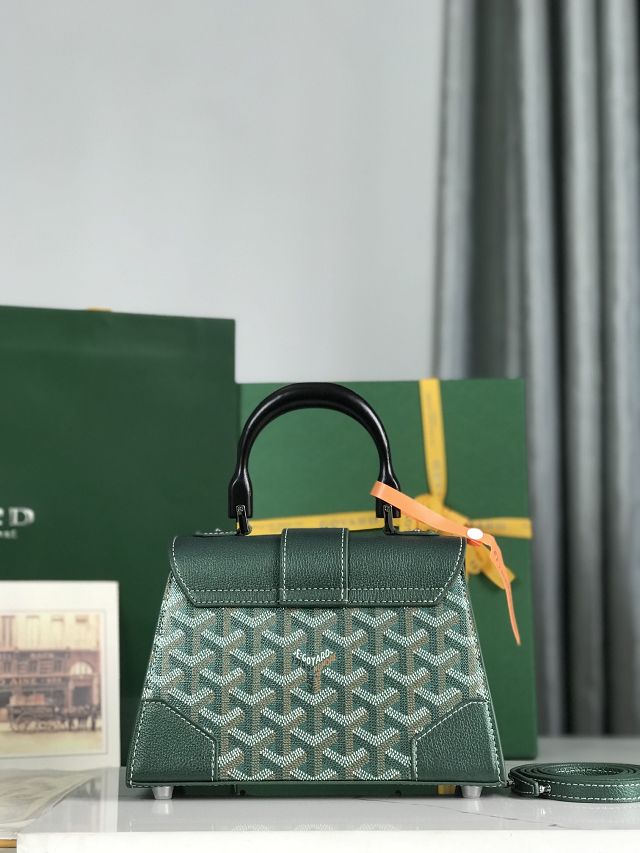 Goyard original canvas saigon structure mini bag GY0009 pearly green